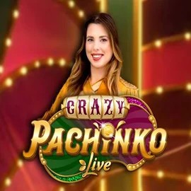 Crazy Pachinko slot icon by Evolution, available at Realz Casino