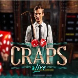 Live Craps logo by Evolution at Realz Casino