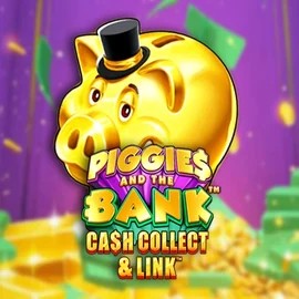 Piggies And The Bank Cash Collect & Link slot logo by Origins at Realz Casino